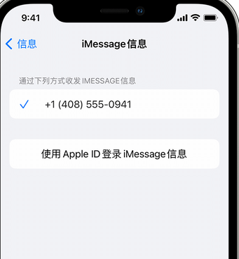 鹰潭apple维修iPhone上无法正常发送iMessage信息 